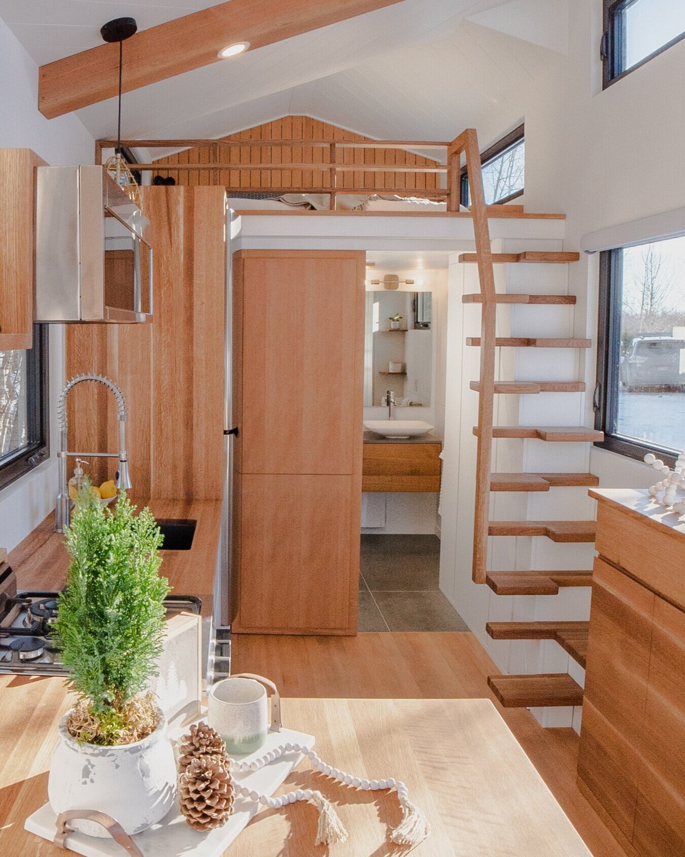 Stairs for a Tiny Home